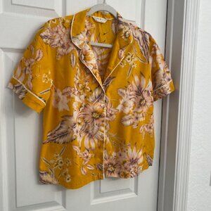 Day Dreams Duvet Days Pajama Top NWOT Size UK 14